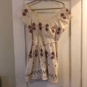 Lilka embroidered swim coverup - Anthropologie